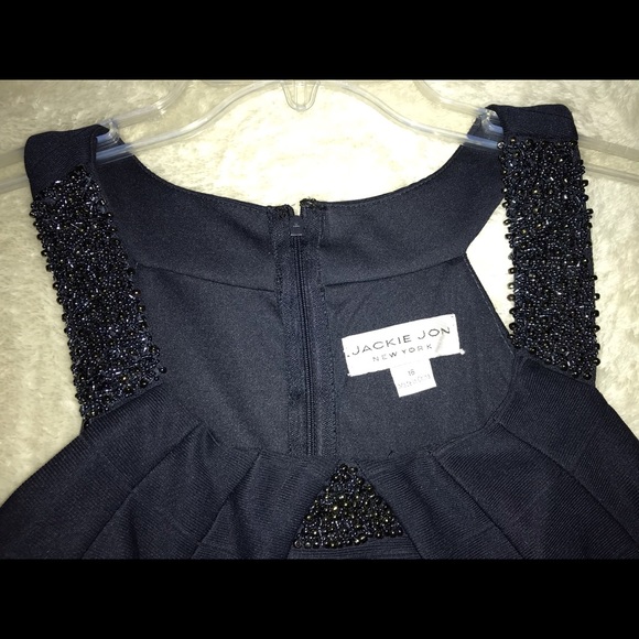 jackie jon navy dress